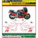 GSXR 750 1987 RED BLACK